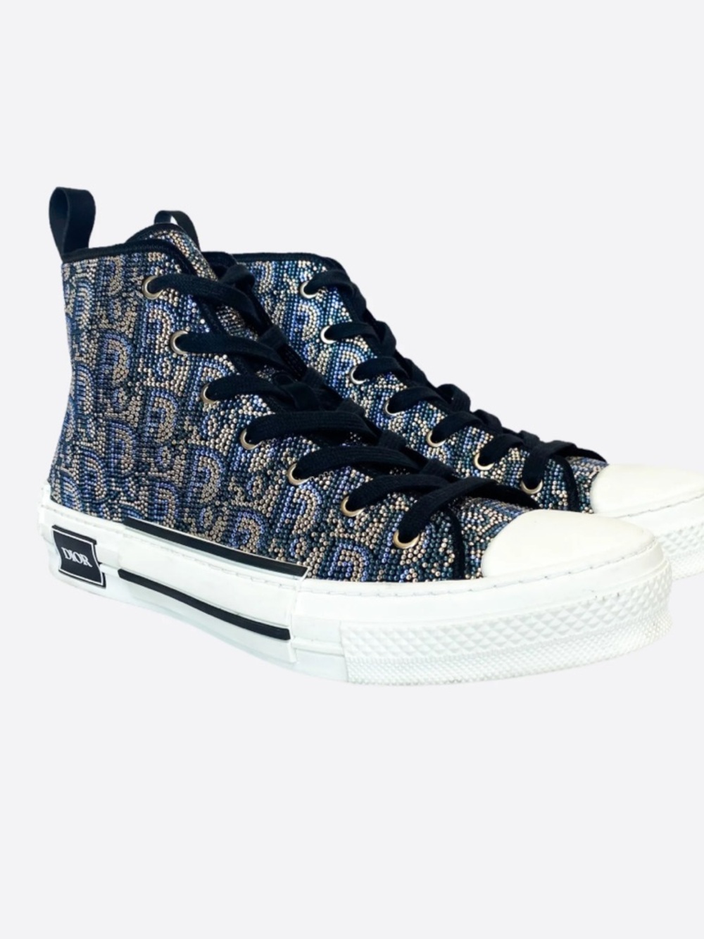 DIOR Limited Edition Swarovski B23 High Top Sneakers